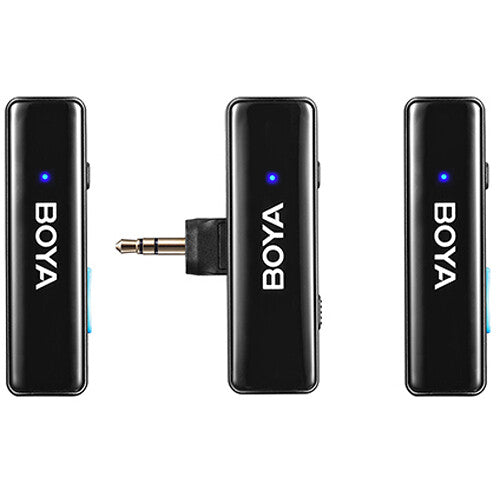 BOYA BOYALINK 2-Person All-in-One Wireless Microphone System with Interchangeable Connectors (2.4 GHz) - Bigtech Electronics