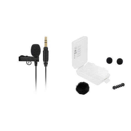 RODE Lavalier GO Omnidirectional Lavalier Microphone with Outdoor Kit (Black) - Bigtech Electronics