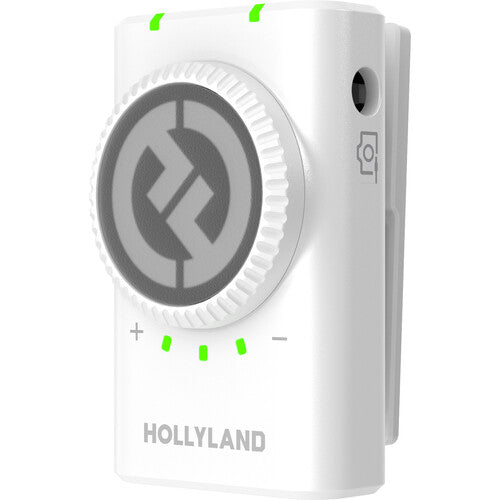 Hollyland LARK M2 DUO 2-Person Wireless Combo Microphone System (2.4 GHz, Ivory White) - Bigtech Electronics