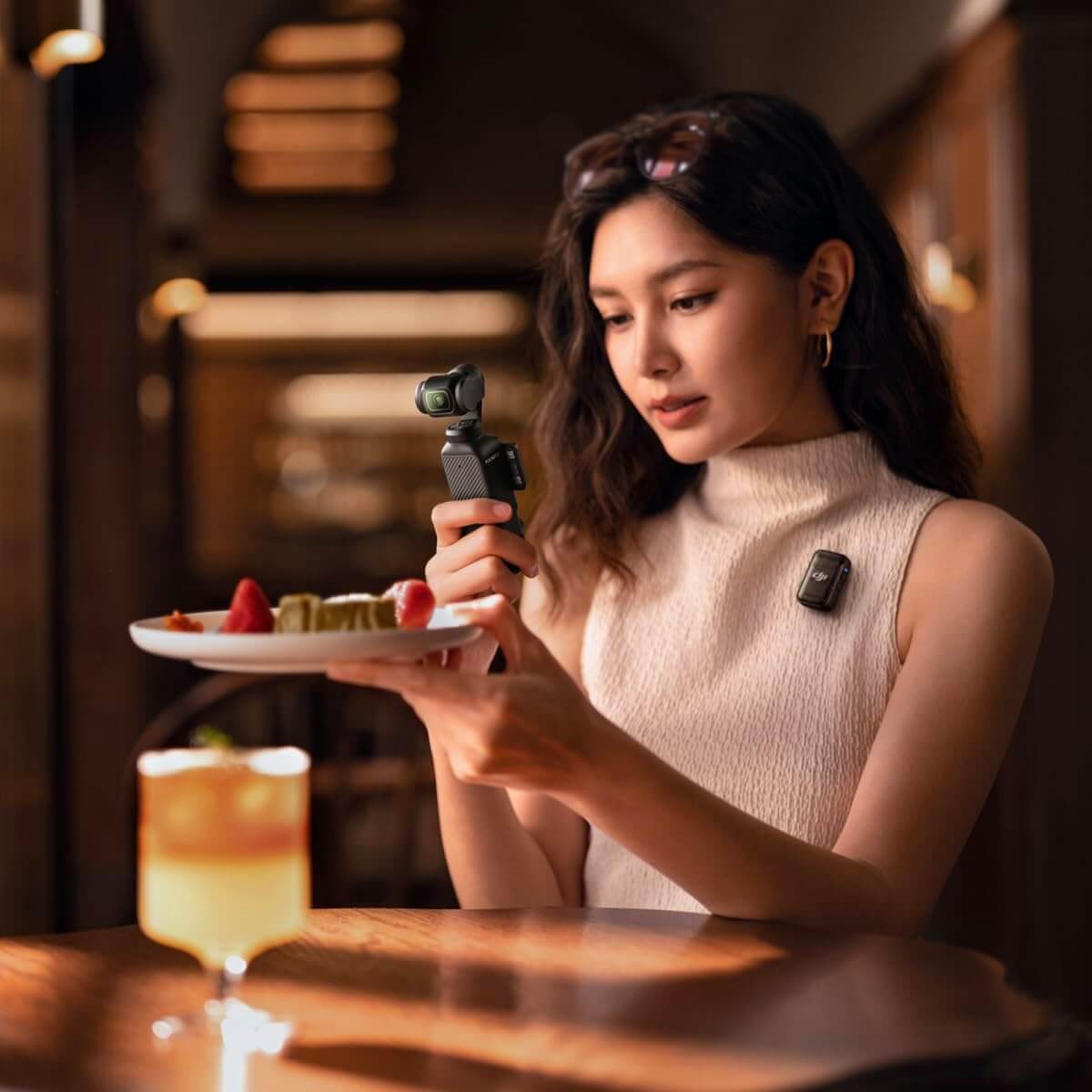 DJI Osmo Pocket 3 Creator Combo, Vlogging Camera with 1'' CMOS & 4K/120fps Video, 3-Axis Stabilization, Face/Object Tracking, Mic Included for Clear Sound - Bigtech Electronics