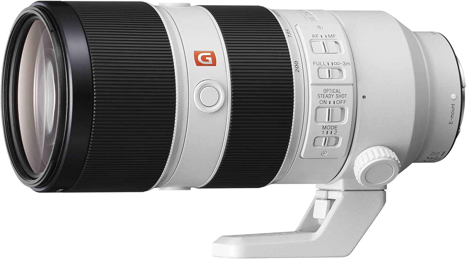 Sony FE 70-200 mm F2.8 GM, G Master Camera Lens, SEL70200GM, Off-White - Bigtech Electronics