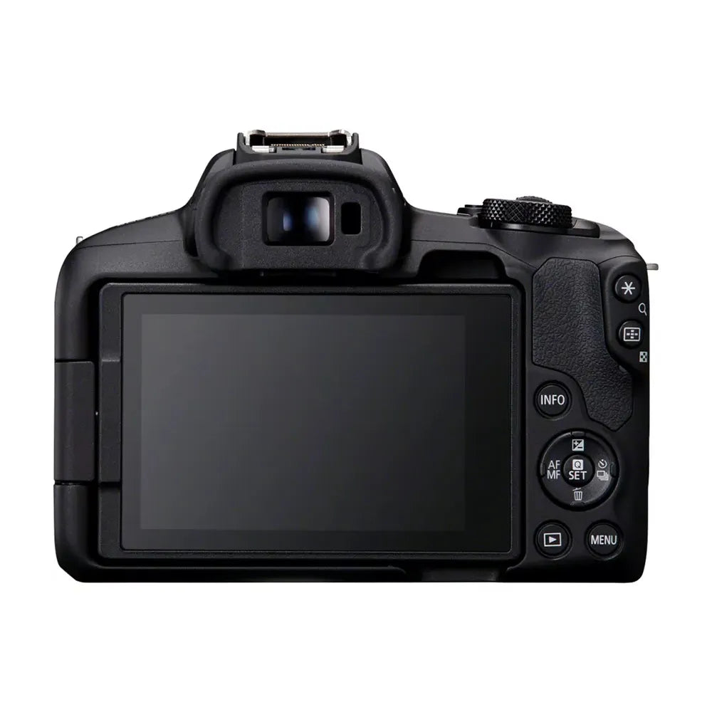 Canon EOS R50 Mirrorless Camera, Black with RF-S 18-45mm F4.5-6.3 IS STM Lens (R50+RF1845Vloggerkit) - Bigtech Electronics