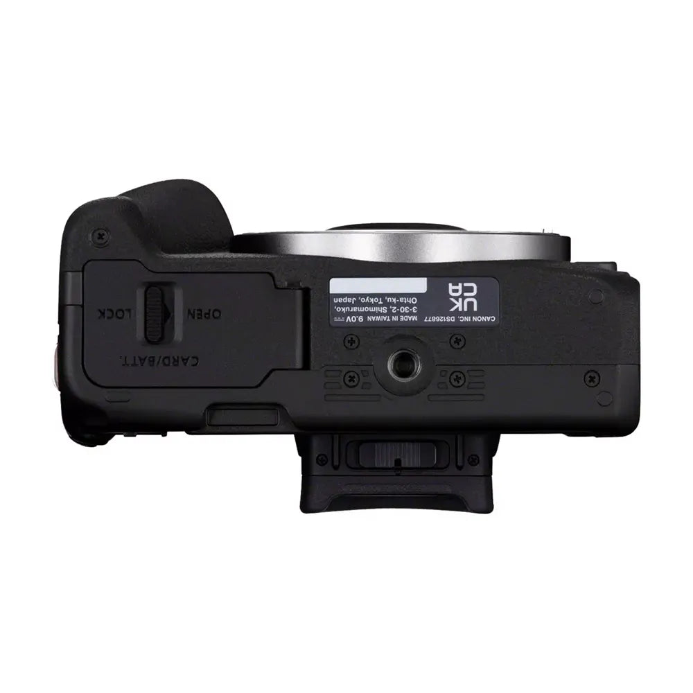 Canon EOS R50 Mirrorless Camera, Black with RF-S 18-45mm F4.5-6.3 IS STM Lens (R50+RF1845Vloggerkit) - Bigtech Electronics