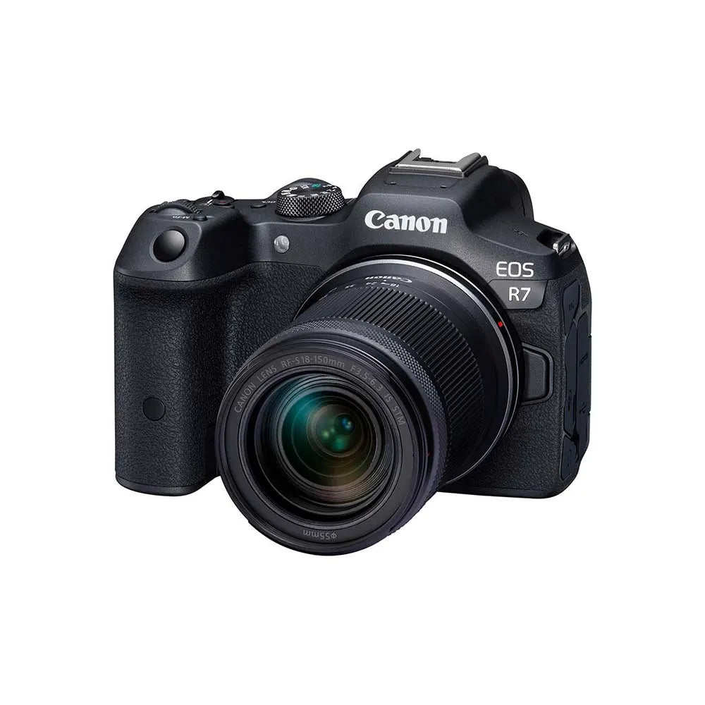 Canon EOS R7 Mirrorless Camera + RF-S 18-150mm F3.5-6.3 IS STM Lens (R7+RF-S18-150F35-63) - Bigtech Electronics
