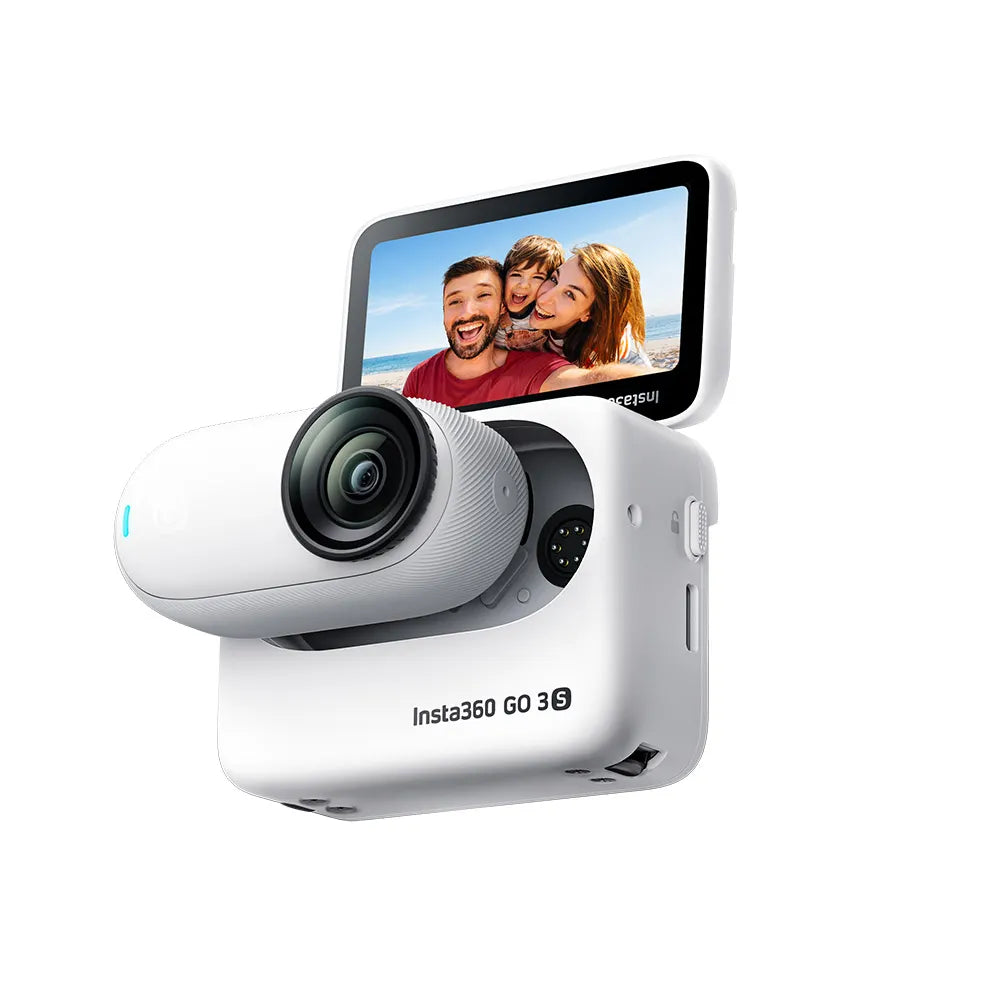 Insta360 GO 3S Action Camera 128GB, Arctic White - Bigtech Electronics