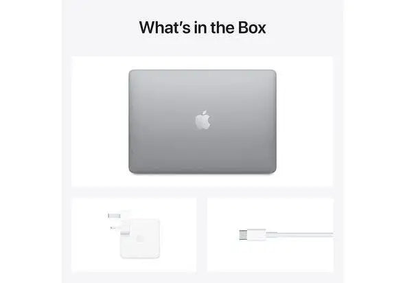 Apple MacBook Air 13" M1 Chip with 8-Core CPU and 7-Core GPU, 8GB RAM, 256GB English, Space Gray - Bigtech Electronics