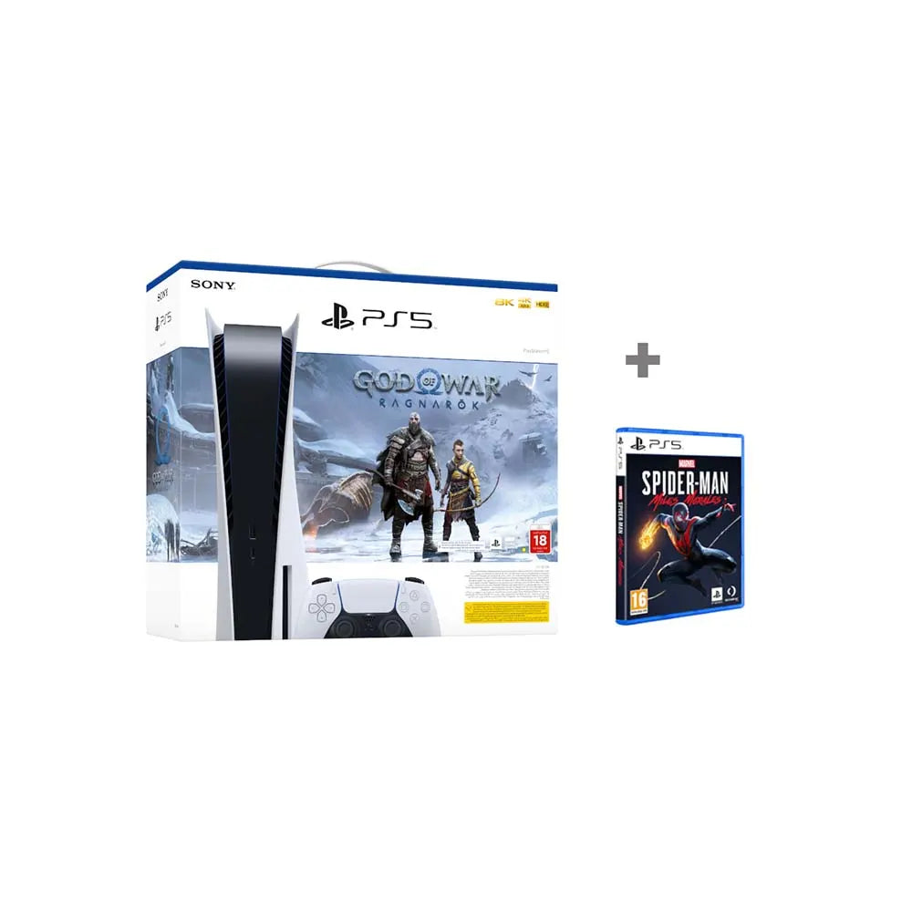 Sony PlayStation 5 (PS5) Disc Console with God of War Ragnarok Voucher (CFI1216A01GOWR-R) - Bigtech Electronics