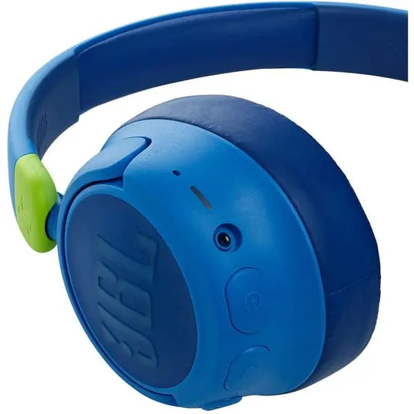 JBL JR460NC Wireless Over Ear Noise Cancelling Kids Headphones, Blue - Bigtech Electronics