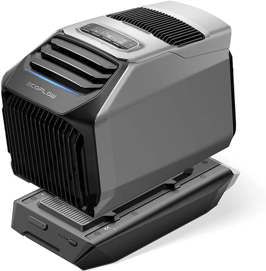 EcoFlow WAVE 2 Portable Air Conditioner (5100BTUs cooling,6100BTUs Heating ) Grey Color With Battery - Bigtech Electronics