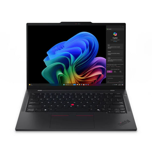 Lenovo ThinkPad T14s Gen 6 Snapdragon X Elite X1E-78-100 32GB RAM 1TB SSD Integrated Qualcomm Adreno Graphics 14" WUXGA Windows 11 Pro Business Laptop - Black [T14s-21N10008GR] - Bigtech Electronics